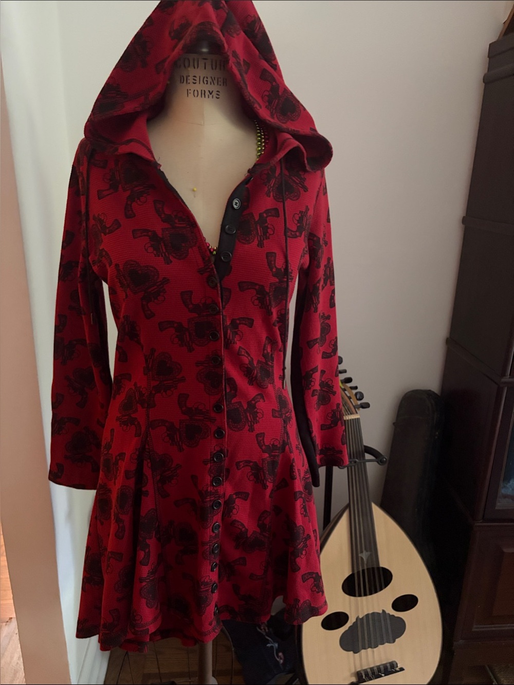 VERY RARE Vintage Betsey Johnson tunic dress